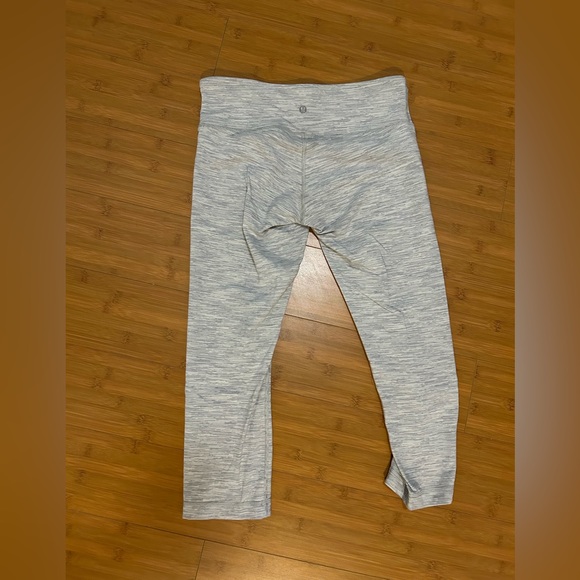 lululemon athletica Pants - lululemon athletica Light Heather Gray Leggings